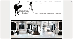 Desktop Screenshot of blackdogstudios.co.za