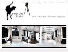 Tablet Screenshot of blackdogstudios.co.za